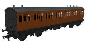 London Transport Evolution’ Non-Corridor Composite No.9609 - Rapido Trains - 978128