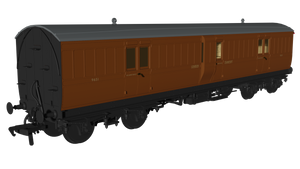 London Transport Evolution’ Non-Corridor Full Brake No.9651 - Rapido Trains - 978130