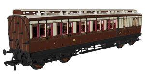 GWR (pre-1904) ‘Evolution’ Non-Corridor Brake Third No.323 - Rapido Trains - 978132