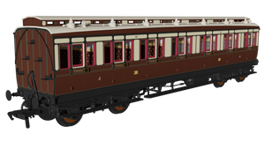 GWR (pre-1904) ‘Evolution’ Non-Corridor Composite No.56 - Rapido Trains - 978134