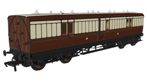 GWR (pre-1904) ‘Evolution’ Non-Corridor Full Brake No.18 - Rapido Trains - 978136