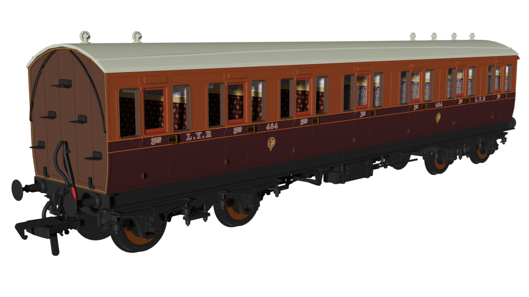 L&Y ‘Evolution’ Non-Corridor Composite No.454 - Rapido Trains - 978140