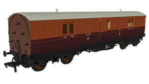 L&Y ‘Evolution’ Non-Corridor Full Brake No.12 - Rapido Trains - 978142