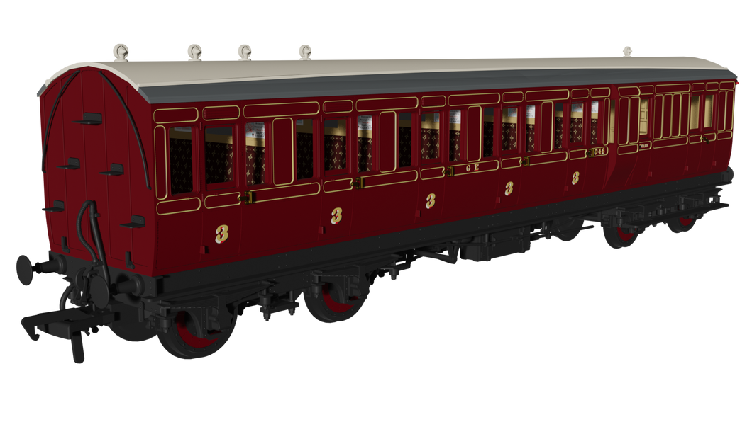 GER ‘Evolution’ Non-Corridor Brake Third No.1048 - Rapido Trains - 978144