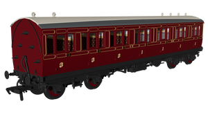GER ‘Evolution’ Non-Corridor Composite No.840 - Rapido Trains - 978146