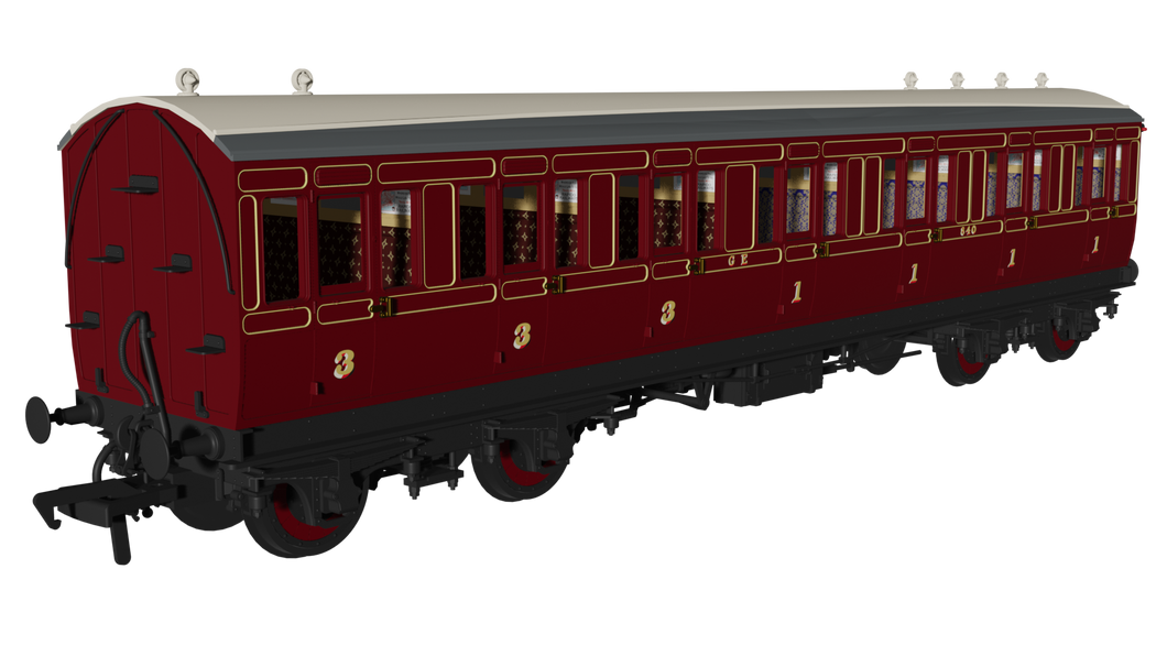 GER ‘Evolution’ Non-Corridor Composite No.840 - Rapido Trains - 978146