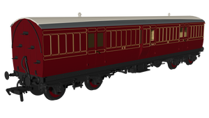 GER ‘Evolution’ Non-Corridor Full Brake No.16 - Rapido Trains - 978148