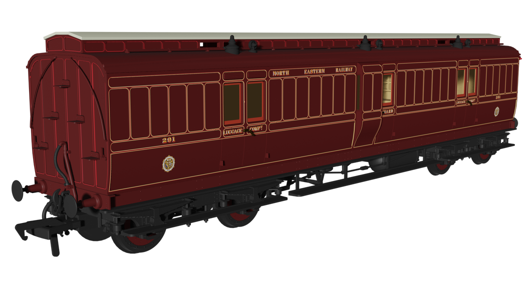 NER ‘Evolution’ Non-Corridor Full Brake No.291 - Rapido Trains - 978154