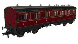 LMS Period 1 ‘Evolution’ Non-Corridor First No.2591 - Rapido Trains - 978159