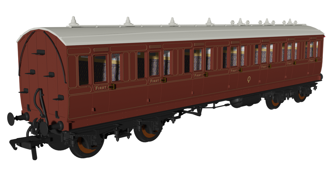 LBSC Mahogany 'Evolution' Non-Corridor First No.81 - Rapido Trains - 978205