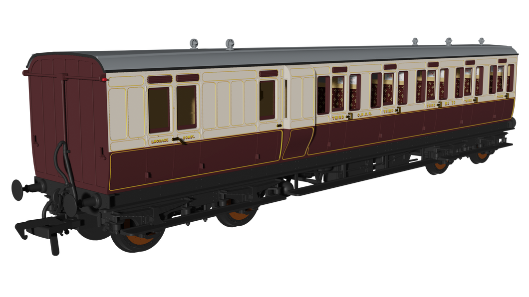 GNoSR 'Evolution' Non-Corridor Carriage Brake Third No.70 - Rapido Trains - 978208