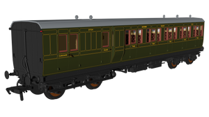 SR Olive 'Evolution' Non-Corridor Carriage Brake Third No.2724 - Rapido Trains - 978214