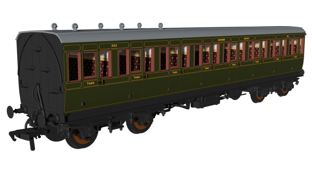 SR Olive 'Evolution' Non-Corridor Third No.562 - Rapido Trains - 978215