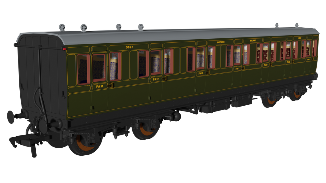 SR Olive 'Evolution' Non-Corridor Composite No.5022 - Rapido Trains - 978216