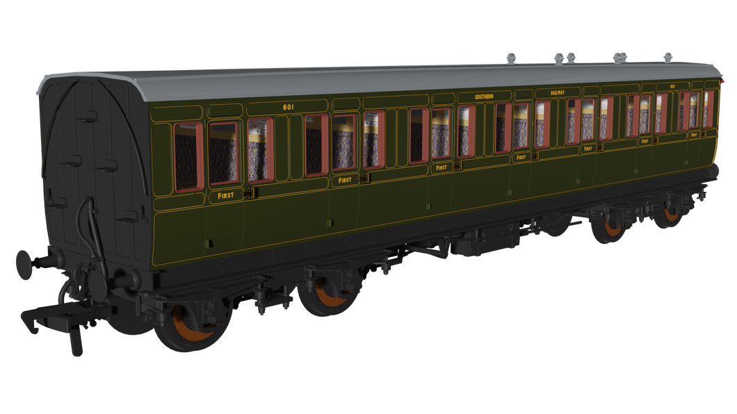 SR Olive 'Evolution' Non-Corridor First No.601 - Rapido Trains - 978217