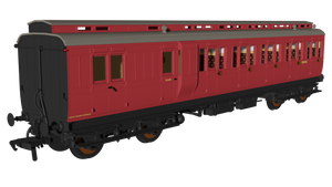 BR Crimson 'Evolution' Non-Corridor Carriage Brake Third No.E51854E - Rapido Trains - 978226