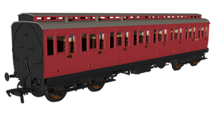 BR Crimson 'Evolution' Non-Corridor Third No.E52291E - Rapido Trains - 978227