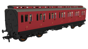BR Crimson 'Evolution' Non-Corridor First No.E52098E - Rapido Trains - 978229
