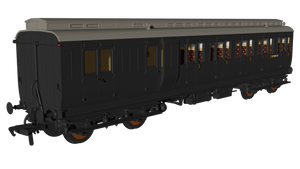BR Engineers 'Evolution' Non-Corridor Carriage Brake Third No.W9999W - Rapido Trains - 978238