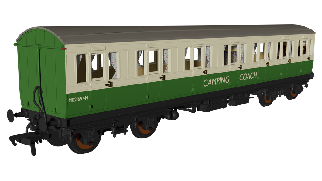 Camping Coach 'Evolution' Non-Corridor Composite No.M92464M - Rapido Trains - 978242