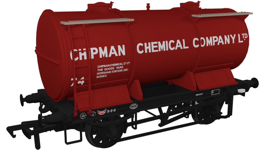 Ammonium Nitrate / Chemical Tank Wagon - Chipman Chemical Co. Ltd No.74 - Rapido Trains - 981005