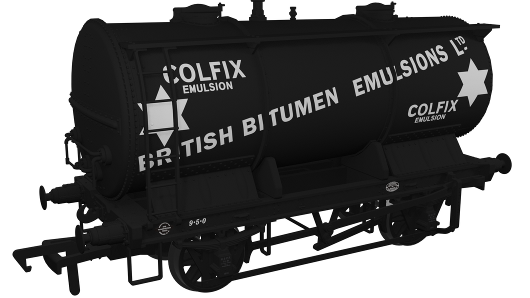 Ammonium Nitrate / Chemical Tank Wagon - British Bitumen Emulsions 'Colfix' No.82 - Rapido Trains - 981006