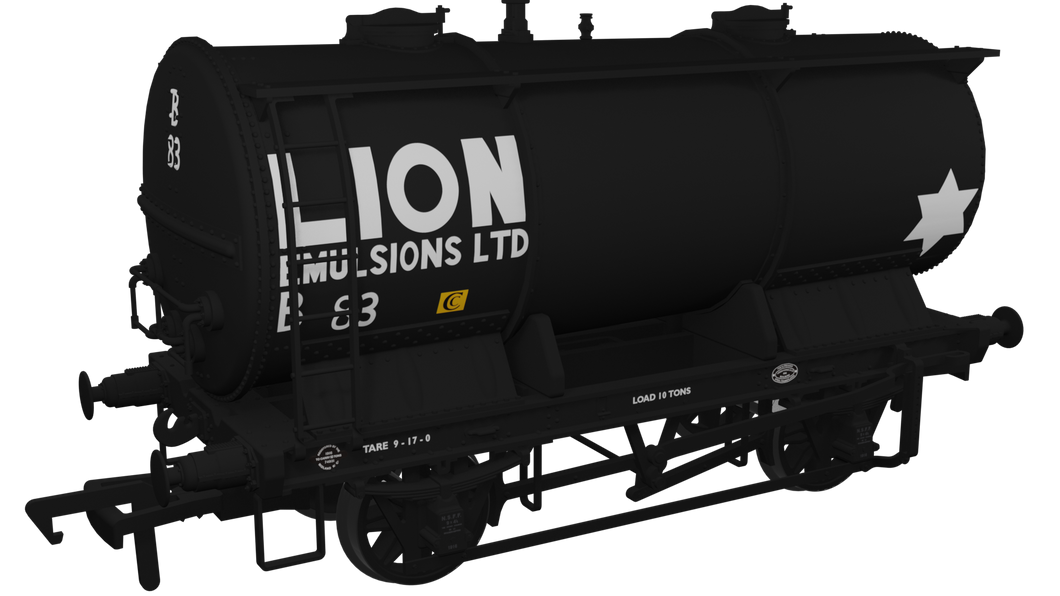 Ammonium Nitrate / Chemical Tank Wagon - Lion Emulsion No.B83 - Rapido Trains - 981008