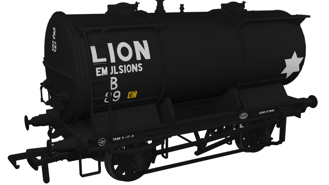 Ammonium Nitrate / Chemical Tank Wagon - Lion Emulsion No.B89 - Rapido Trains - 981009