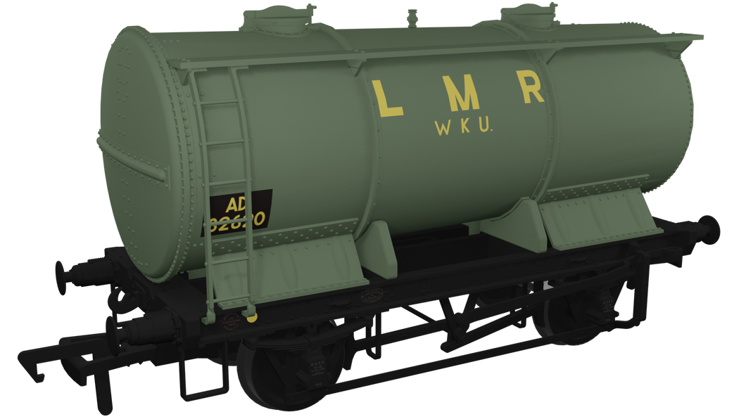 Ammonium Nitrate / Chemical Tank Wagon - Longmoor Military Railway No.AD82620 - Rapido Trains - 981010
