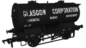 Ammonium Nitrate / Chemical Tank Wagon - Glasgow Corporation Chemical Department No.42 - Rapido Trains - 981013