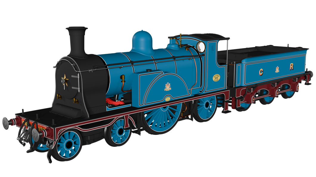 Caledonian Single No.123 - CR Blue Railtour Condition No.123 - DCC SOUND - Rapido Trains - 982501