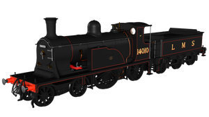 Caledonian Single No.123 - LMS Lined Black No.14010 - Rapido Trains - 982003