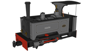 Kerr Stuart Sirdar 'Diana' - Lined Grey - DCC Fitted - Rapido Trains - 986501