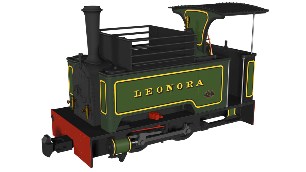 Kerr Stuart Sirdar 'Leonora' - Lined Green - DCC Fitted - Rapido Trains - 986502