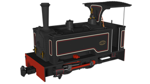 Kerr Stuart Sirdar - Lined Black - Rapido Trains - 986003