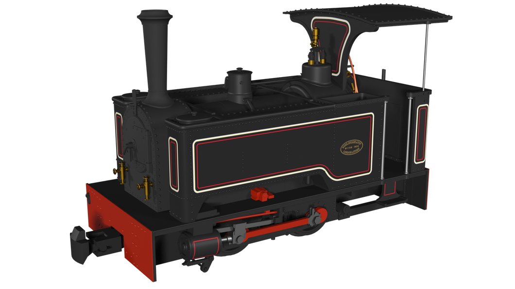 Kerr Stuart Sirdar - Lined Black - Rapido Trains - 986003