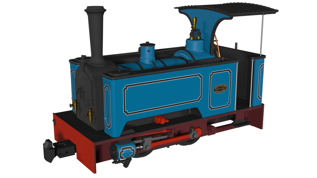 Kerr Stuart Sirdar - Lined Blue - Rapido Trains - 986004