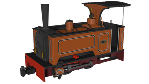 Kerr Stuart Sirdar - Lined Burnt Orange - Rapido Trains - 986005