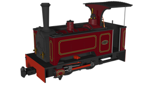 Kerr Stuart Sirdar - Lined Maroon - Rapido Trains - 986006