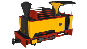 Kerr Stuart Sirdar - Plain Yellow - Rapido Trains - 986008