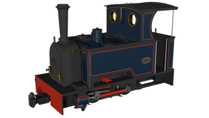 Kerr Stuart 'What If' Short Tank Sirdar - Lined Dark Blue - DCC Fitted - Rapido Trains - 986702