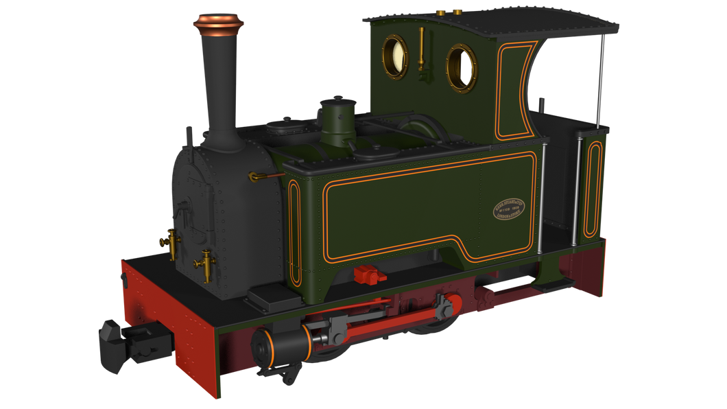 Kerr Stuart 'What If' Short Tank Sirdar - Lined Green - DCC Fitted - Rapido Trains - 986704