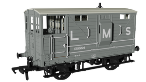 LNWR D17b Brake - LMS (pre-36) No.135554 - Rapido Trains - 987003