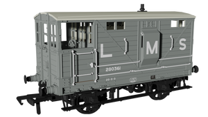 LNWR D17b Brake - LMS (pre-36) No.280361 - Rapido Trains - 987004
