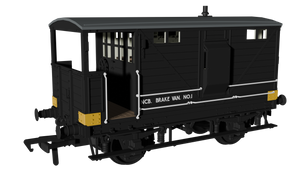 LNWR D17b Brake - NCB No.1 - Rapido Trains - 987011