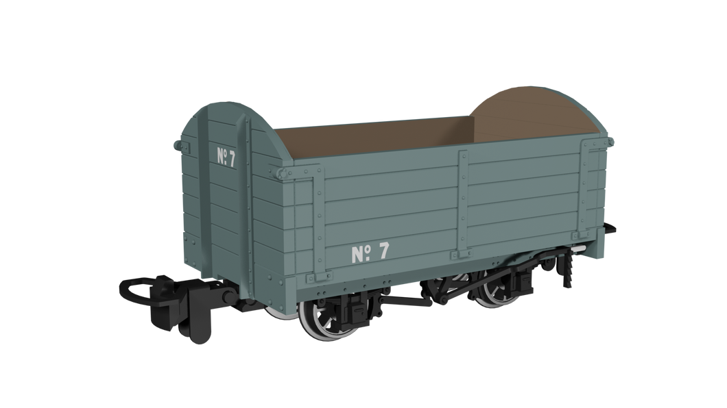009 Dropside Open - Plain Grey No.7 - Rapido Trains - 990003