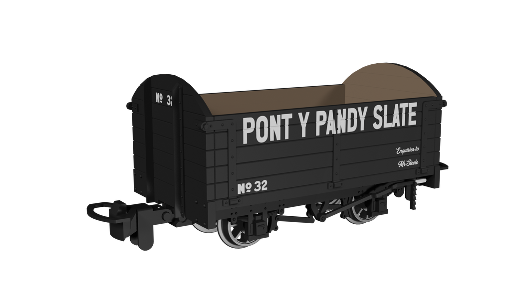 009 Dropside Open - Pont y Pandy Slate No.32 - Rapido Trains - 990007