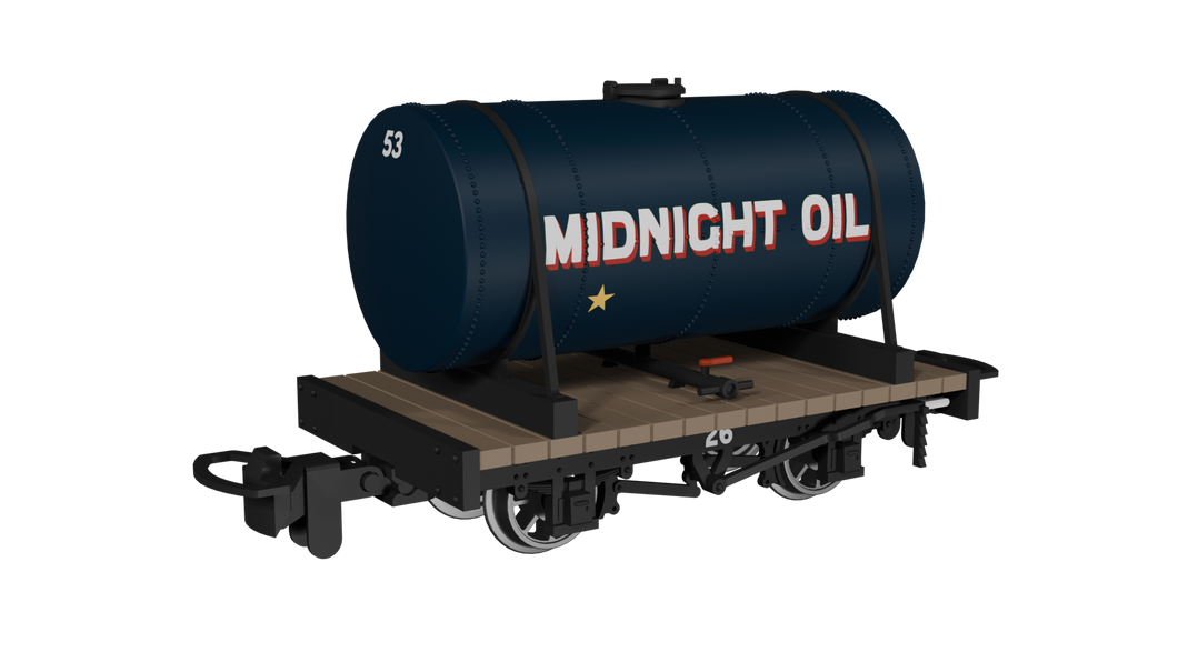 009 Cylindrical Tank -  Midnight Oil No.53 - Rapido Trains - 990107