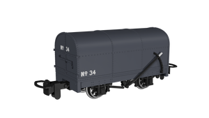 009 Gunpowder Van -  Plain Dark Grey No.34 - Rapido Trains - 990203
