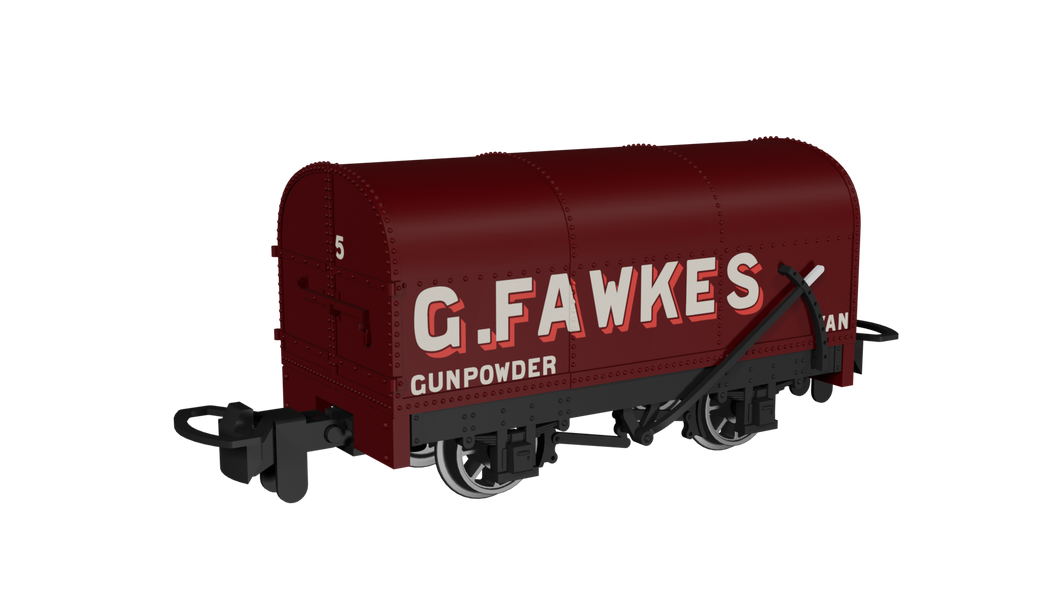 009 Gunpowder Van -  G. Fawkes Gunpowder No.5 - Rapido Trains - 990206